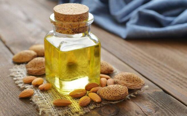 Almond oil for strength