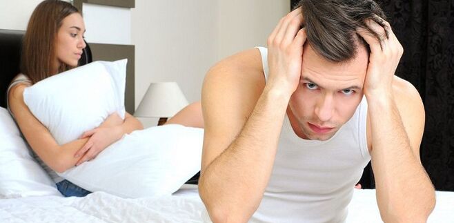 Man and woman on the bed