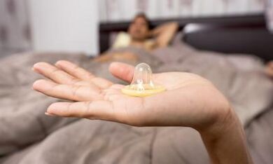 The need to use a condom